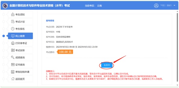 云南省2025年上半年全国计算机技术与软件专业技术资格（水平）考试报名事项通知 第 8 张