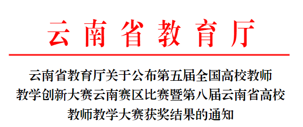 特等奖+1省奖+7‼️云经管教师在第五届教创赛斩获佳绩！ 第 1 张